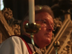 The Revd Canon Desmond Sinnamon, Rector of Taney preaching at the ordinations of the Revd Stephen Farrell, the Revd Anne-Marie O'Farrell and the Revd Robert Lawson to the Priesthood in Christ Church Cathedral.